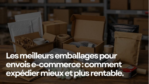 Les meilleurs emballages pour envois e-commerce : performance, protection et rentabilité.